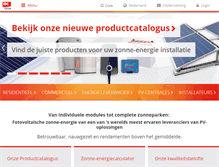 Tablet Screenshot of ibc-solar.nl